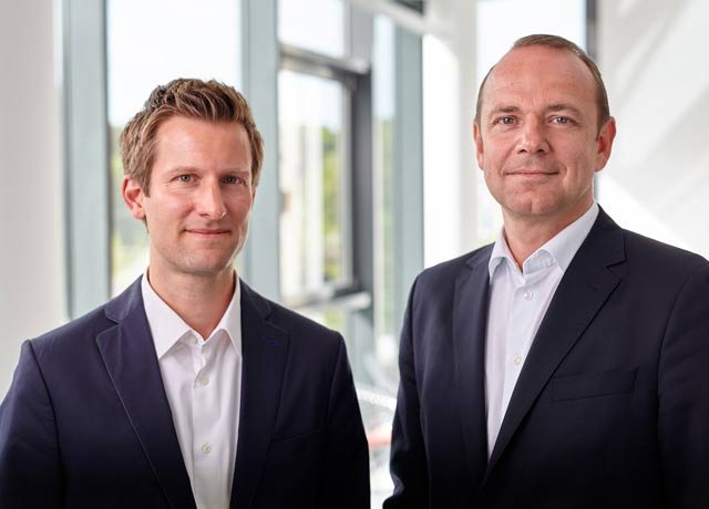 Diretores Gerais: Jan Siekermann (l.) e Karsten Schüßler-Bilstein