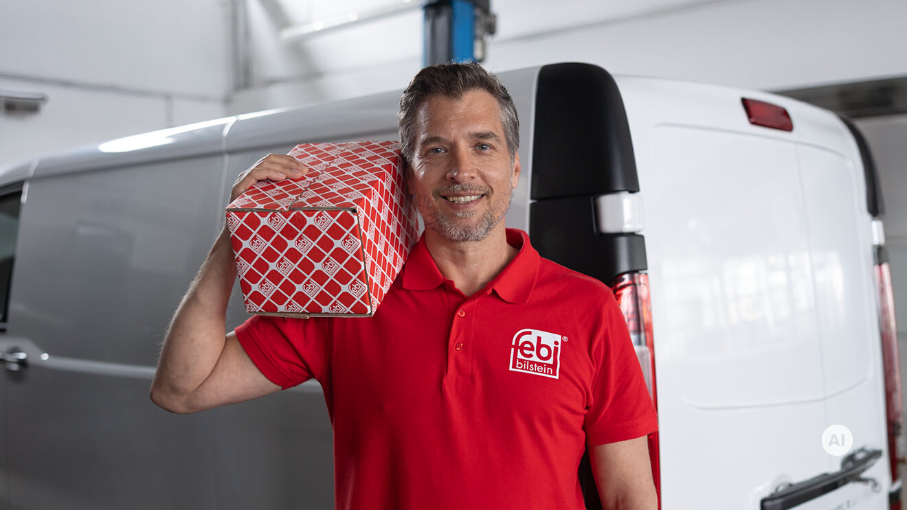 febi-Lieferant hält febi-Box