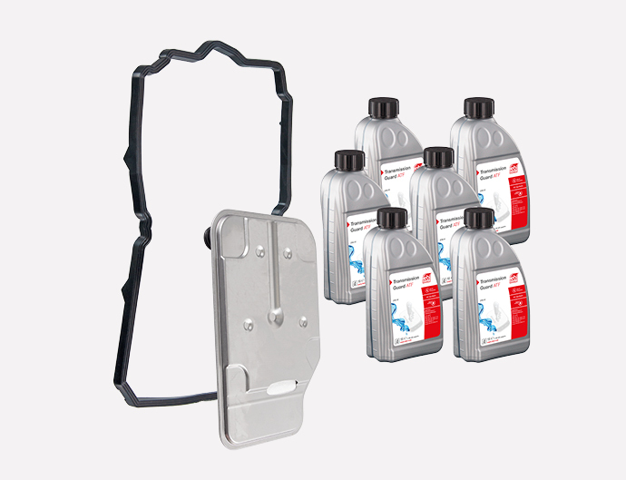 Kit Completo de Manutenção da Transmissão com as suas peças individuais